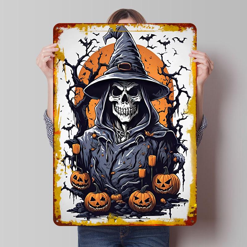 Halloween Pumpkin Metal Poster Customized Wall Art Retro Vintage Tinplate Signs for Office Decor Bedroom Decoration Room Home At 7.9x11.8In(20x30cm)
Halloween Pumpkin Metal Poster Customized Wall Art Retro Vintage Tinplate Signs for Office Decor Bedroom Decoration Room Home At 7.9x11.8In(20x30cm)