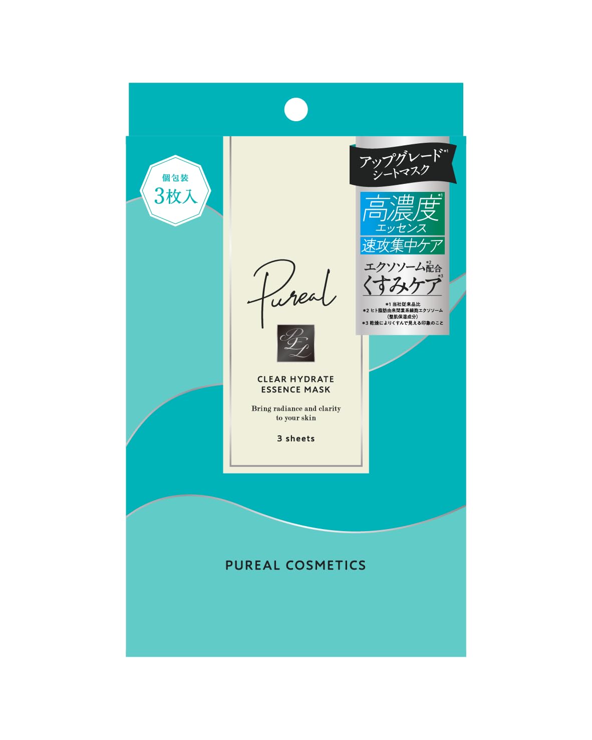 Pureal Clear Hydrate Essence Mask for Instant Intensive Care (3 Sheets)
Pureal Clear Hydrate Essence Mask for Instant Intensive Care (3 Sheets)