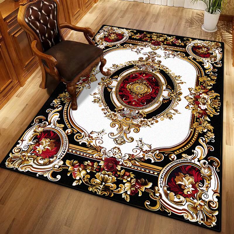 Килим у ретро європейському стилі для вітальні, миється, декорація для спальні, легка розкіш, килим для лаунжу, нековзний, килимок для вітальні, під кавові столики 160*200cm
Килим у ретро європейському стилі для вітальні, миється, декорація для спальні, легка розкіш, килим для лаунжу, нековзний, килимок для вітальні, під кавові столики 160*200cm