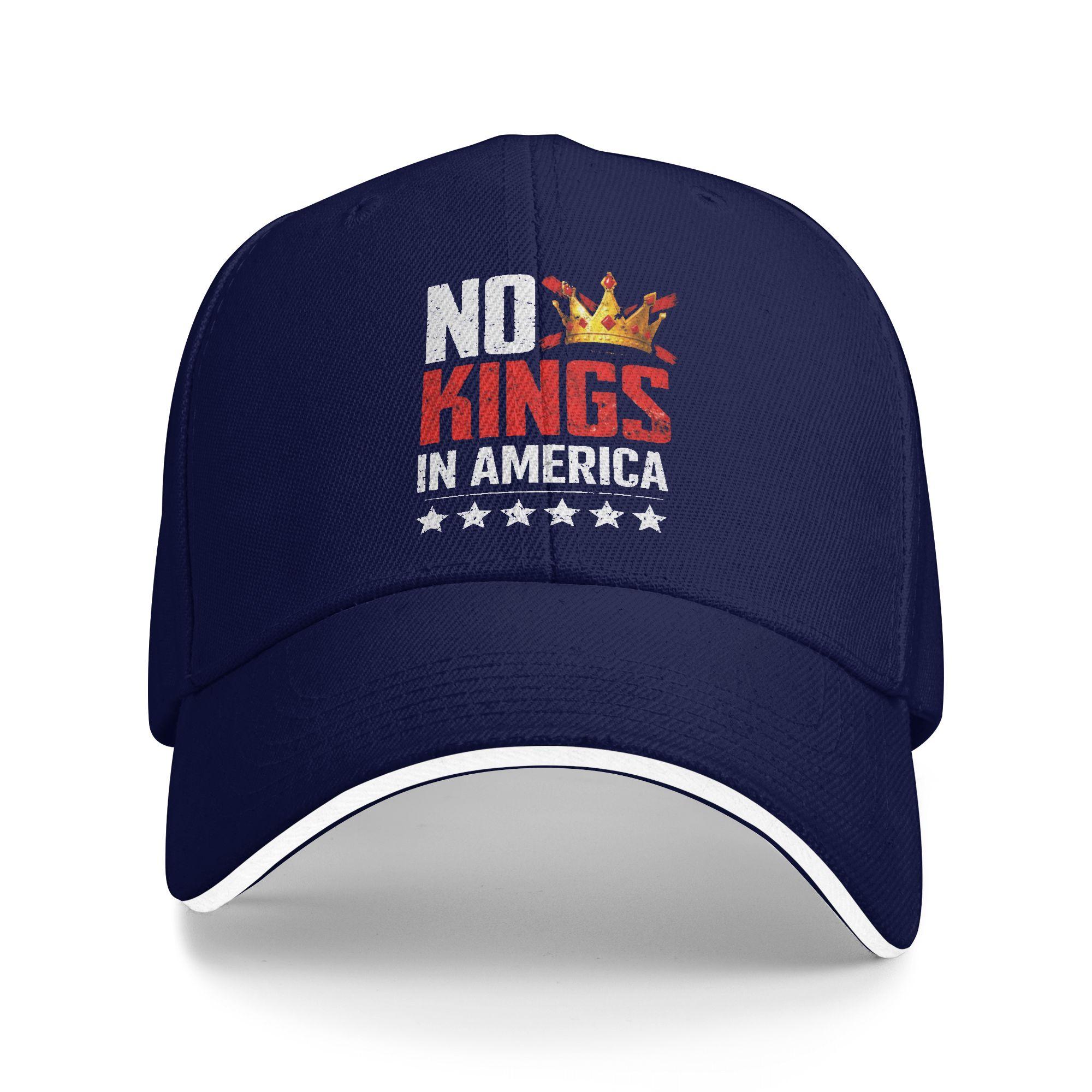 No Kings Baseball Cap Kpop Rock Sun Hip Hop Hats Men Adult y2k Retro Design Baseball Caps As Picture темно-синього кольору
No Kings Baseball Cap Kpop Rock Sun Hip Hop Hats Men Adult y2k Retro Design Baseball Caps As Picture темно-синього кольору