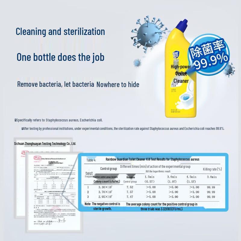 Rainbow Guard Powerful Toilet Cleaner Liquid
Rainbow Guard Powerful Toilet Cleaner Liquid