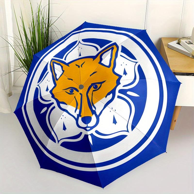 1pc Leicester City Football Automatic Umbrella - Lightweight Retractable 8-Rib Sturdy Iron Frame, Cute Fox Design with Blue & (as the picture,Iron&8K)
1pc Leicester City Football Automatic Umbrella - Lightweight Retractable 8-Rib Sturdy Iron Frame, Cute Fox Design with Blue & (as the picture,Iron&8K)