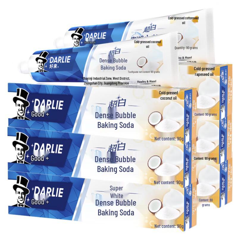 DARLIE Ultra White Dense Foam Baking Soda Toothpaste 90g x 6-Pack
DARLIE Ultra White Dense Foam Baking Soda Toothpaste 90g x 6-Pack