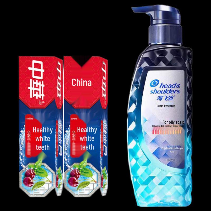 Zhonghua Healthy Teeth Whitening Toothpaste & Scalp Expert Shampoo Set
Zhonghua Healthy Teeth Whitening Toothpaste & Scalp Expert Shampoo Set