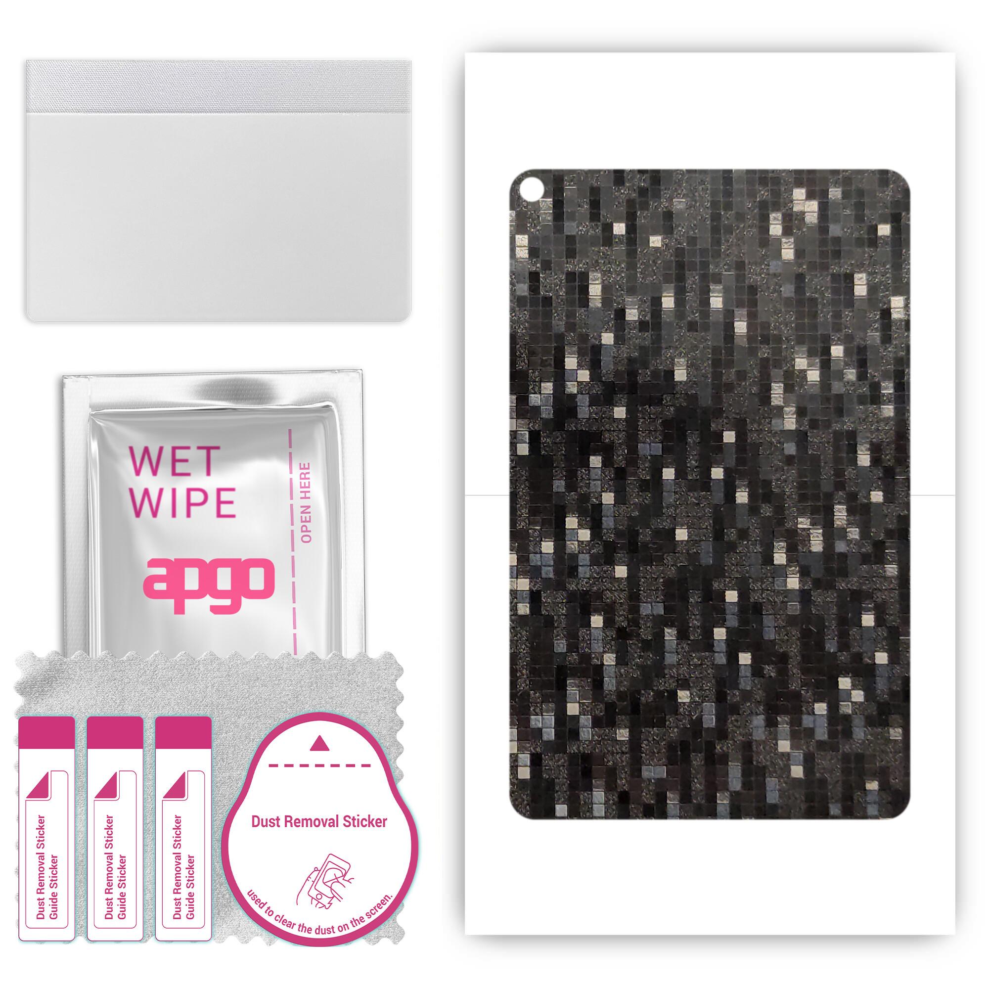 Apgo Protective Skin Sticker для задньої панелі, сумісний з Kruger&Matz Eagle 1069, Wrap Film, Foil, Vinyl - Pattern Carbon Black Pixel
Apgo Protective Skin Sticker для задньої панелі, сумісний з Kruger&Matz Eagle 1069, Wrap Film, Foil, Vinyl - Pattern Carbon Black Pixel