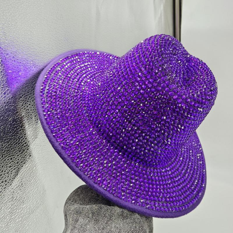 Fedoras Rhinestone Fedora Fedora для жінок Gemstone Fedoras Jazz Cilindre Winter Handmade Performance Hat Party Hat Капелюхи Джексона M 56-58CM
Fedoras Rhinestone Fedora Fedora для жінок Gemstone Fedoras Jazz Cilindre Winter Handmade Performance Hat Party Hat Капелюхи Джексона M 56-58CM