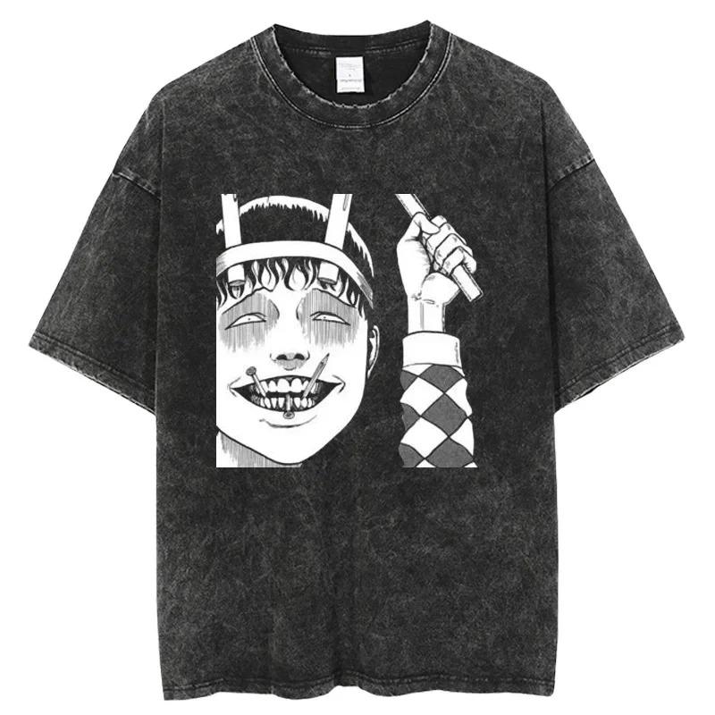 Junji Ito Tomie Manga Cover Vintage Washed Oversized T-Shirt | Unisex Horror Manga Streetwear Tee XXXL різнокольоровий
Junji Ito Tomie Manga Cover Vintage Washed Oversized T-Shirt | Unisex Horror Manga Streetwear Tee XXXL різнокольоровий
