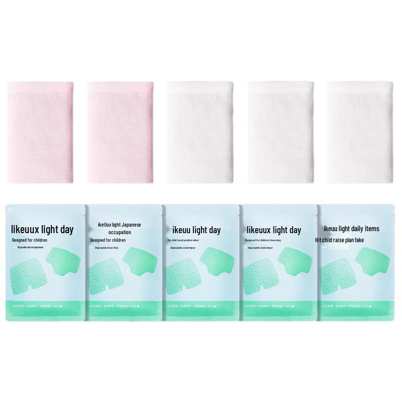 Kids 100% Cotton Disposable Travel Underwear (7A Antibacterial) M (140)
Kids 100% Cotton Disposable Travel Underwear (7A Antibacterial) M (140)