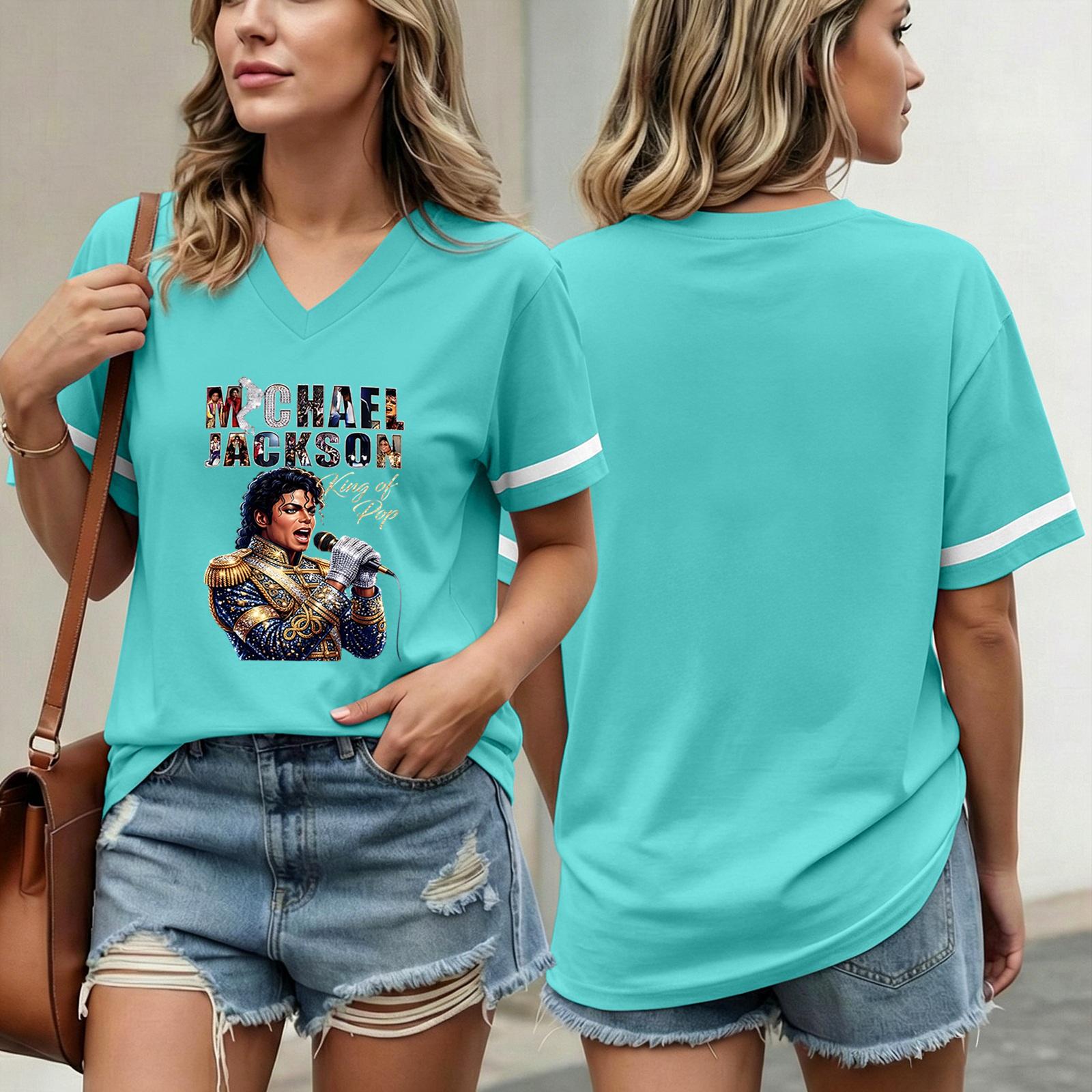 Women Casual Short Sleeve V Neck T Shirt Fashion Printed Top Lightweight Comfortable Fit Summer Wear XXXL
Women Casual Short Sleeve V Neck T Shirt Fashion Printed Top Lightweight Comfortable Fit Summer Wear XXXL