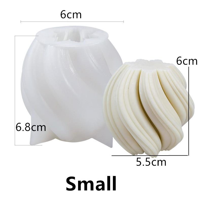 3D Pillar Swirl Candle Molds Wave Twirl Taper Spiral Silicone Mould Geometric Abstract Decorative Wavy Soy Wax Mold clay molds
3D Pillar Swirl Candle Molds Wave Twirl Taper Spiral Silicone Mould Geometric Abstract Decorative Wavy Soy Wax Mold clay molds