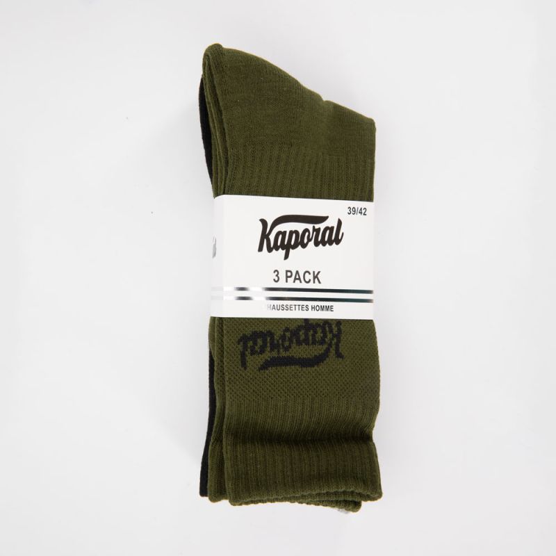 Набор из 3 спортивных носков poseidon мужских KAPORAL 39/42 хаки
Набор из 3 спортивных носков poseidon мужских KAPORAL 39/42 хаки