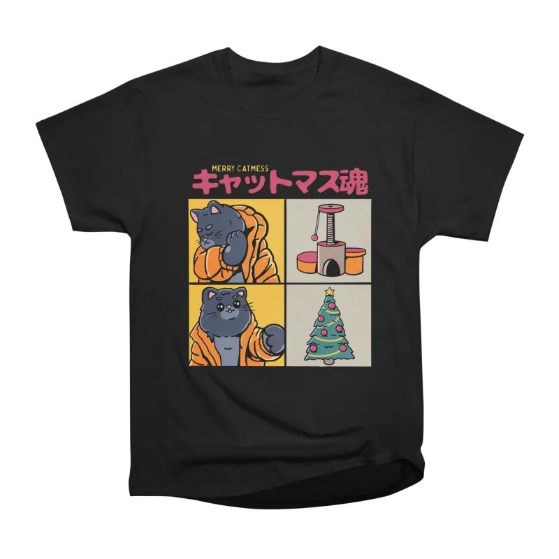Men Casual Shirts Short Sleeves MERRY CATMESS Tees Oversized T-shirts S чёрный
Men Casual Shirts Short Sleeves MERRY CATMESS Tees Oversized T-shirts S чёрный