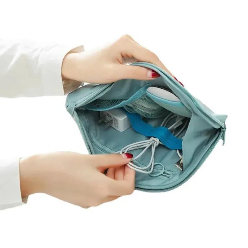 1pc Travel Supplies Charger Power Bank Data Cable, Earphone Digital Bag, Large Capacity Waterproof Storage Bag
1pc Travel Supplies Charger Power Bank Data Cable, Earphone Digital Bag, Large Capacity Waterproof Storage Bag