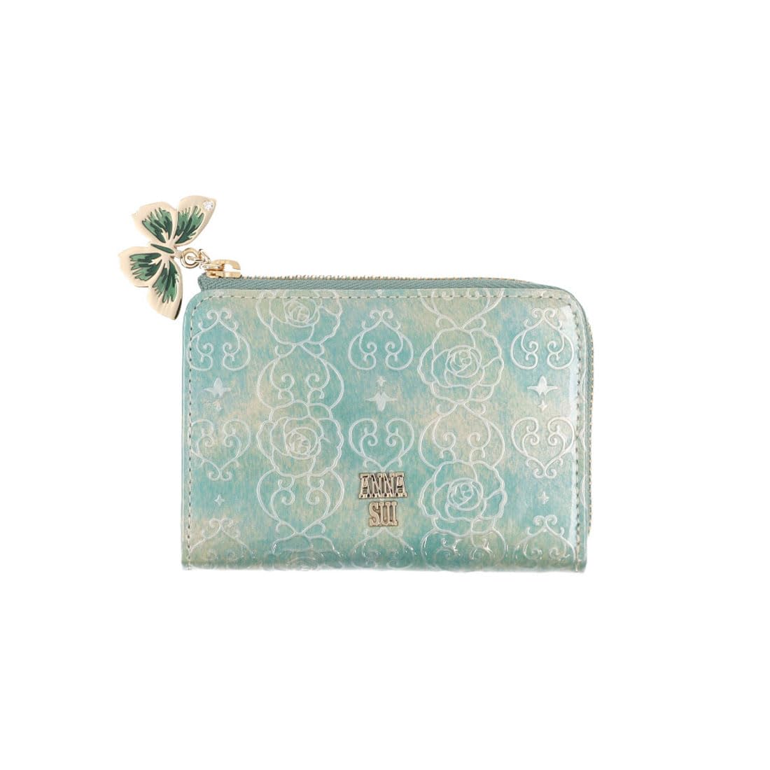 Anna Sui Rose Heart Mint Women s Multi-Purpose Case, (New)
Anna Sui Rose Heart Mint Women s Multi-Purpose Case, (New)