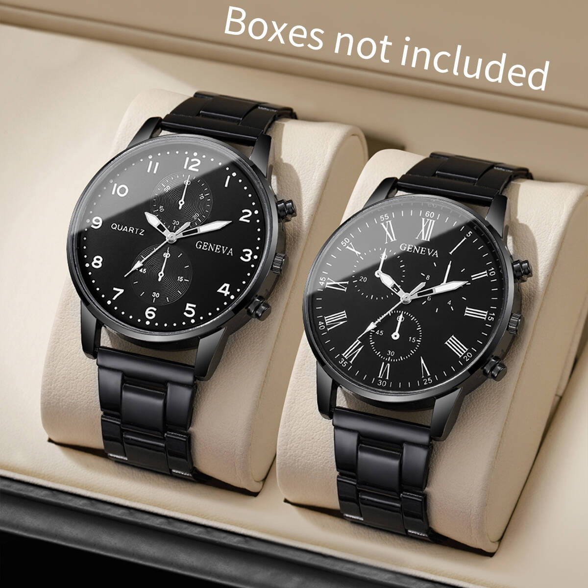 2PCS Men Business Watches Fashion Arabic Roma Dial Quartz Watch for Man Black Clock Reloj Hombre
2PCS Men Business Watches Fashion Arabic Roma Dial Quartz Watch for Man Black Clock Reloj Hombre