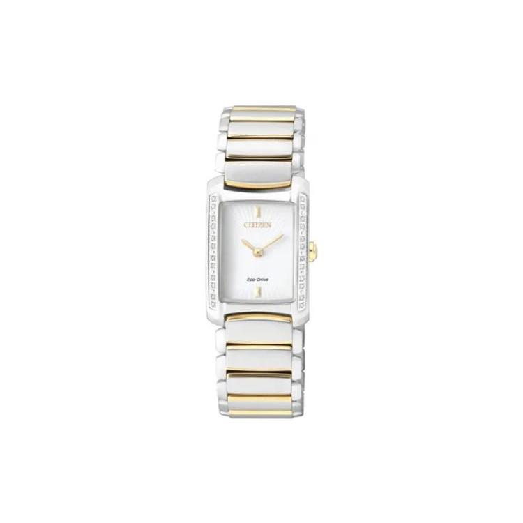 CITIZEN Ecology Drive Collection Light Powered Quartz Movement Stainless Steel Strap Watch EG2965-53A White Dial
CITIZEN Ecology Drive Collection Light Powered Quartz Movement Stainless Steel Strap Watch EG2965-53A White Dial