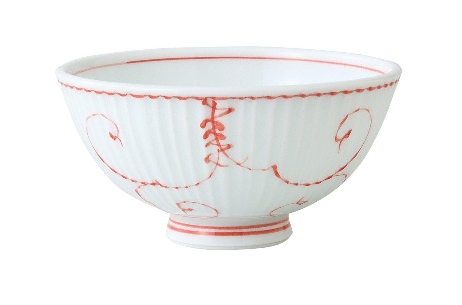 Hasami Ware Lightweight Rice Bowl with Arabesque Grape Microwave and Dishwasher Made in 60287 (Small) Pattern, Red, Safe, Japan, красный
Hasami Ware Lightweight Rice Bowl with Arabesque Grape Microwave and Dishwasher Made in 60287 (Small) Pattern, Red, Safe, Japan, красный