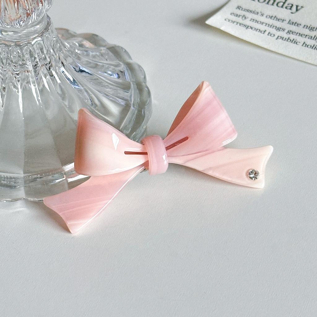 Chic And Stylish Acetate Duckbill Hair Clip With Rhinestones And Bowknot For Fashionable Women Pink Purple Clip
Chic And Stylish Acetate Duckbill Hair Clip With Rhinestones And Bowknot For Fashionable Women Pink Purple Clip