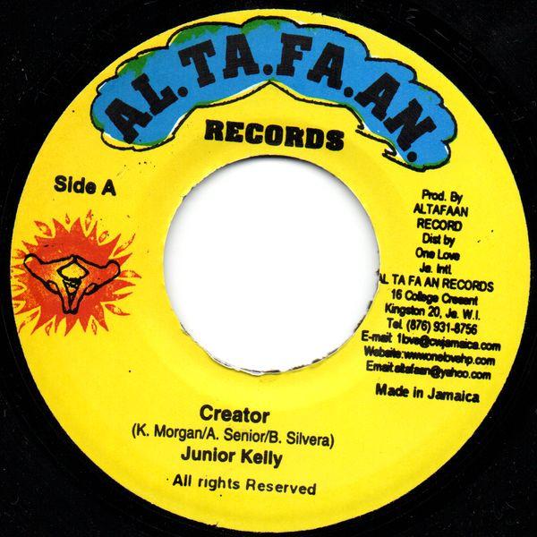 7inch Record JUNIOR KELLY - Creator NONE Al.Ta.Fa.An. 2006 Jamaica Reggae, Ska & Dub Used
7inch Record JUNIOR KELLY - Creator NONE Al.Ta.Fa.An. 2006 Jamaica Reggae, Ska & Dub Used