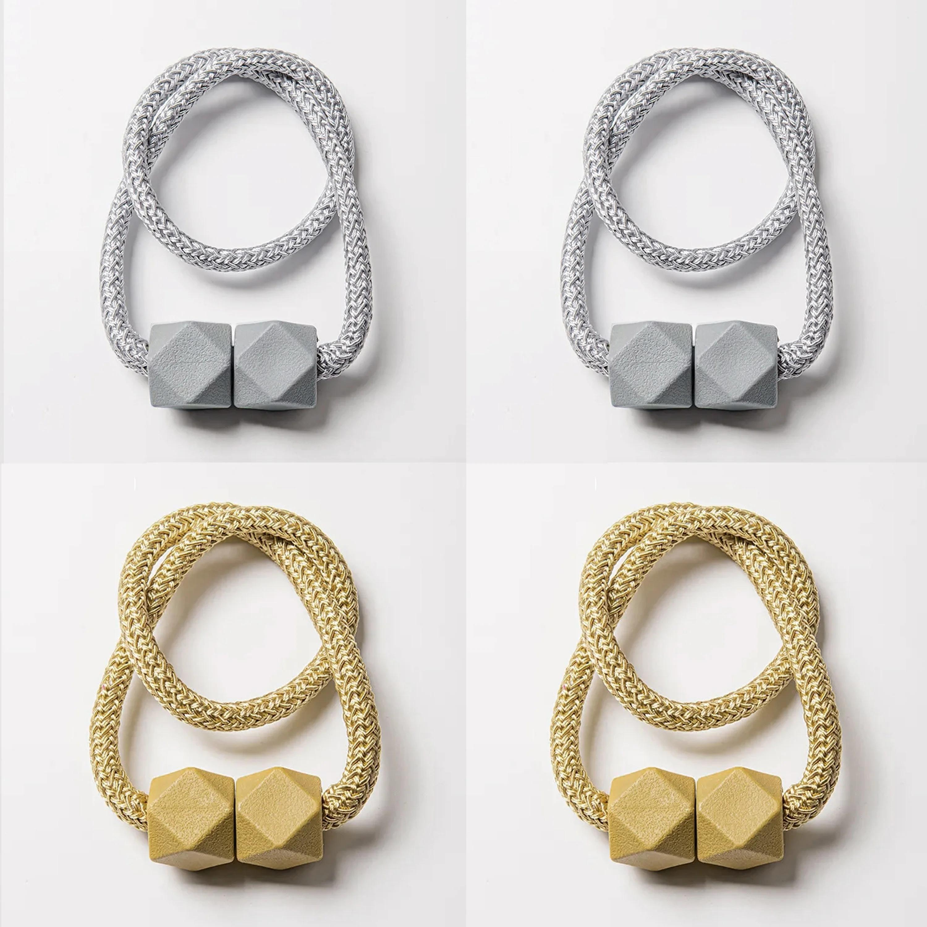 4 шт. Подхваты для штор с сильным магнитом, толстая веревка, дизайн для спальни, гостиной, кухни, прочный пластиковый аксессуар для домашнего декора
4 шт. Подхваты для штор с сильным магнитом, толстая веревка, дизайн для спальни, гостиной, кухни, прочный пластиковый аксессуар для домашнего декора