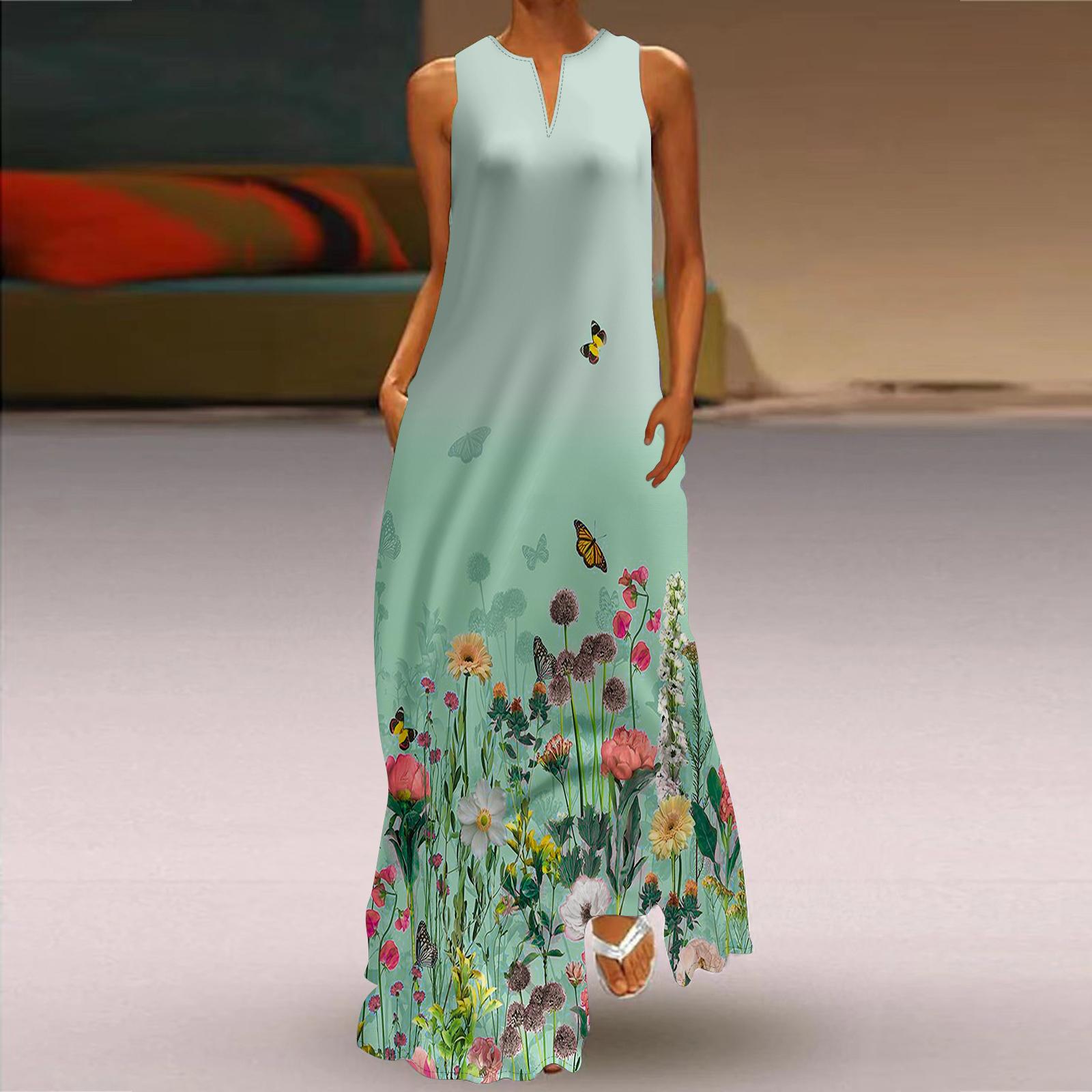 Женское платье трапециевидного силуэта, макси, длинное, без рукавов, зеленое, с цветочным принтом, осенне-зимнее, с v-образным вырезом, в стиле ретро, элегантное
Женское платье трапециевидного силуэта, макси, длинное, без рукавов, зеленое, с цветочным принтом, осенне-зимнее, с v-образным вырезом, в стиле ретро, элегантное