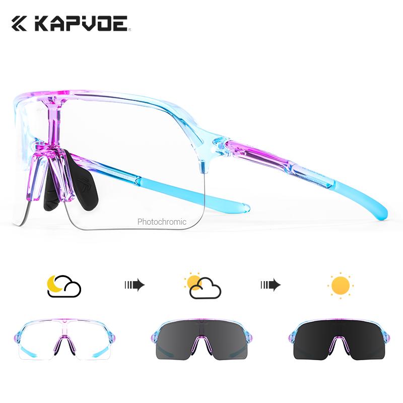 Kapvoe Sunglasses for Man Cycling Glasses Driving Bicycle Eyewear Cycling Women Road Mountain Bike Outdoor Sport Goggles UV400 1lens
Kapvoe Sunglasses for Man Cycling Glasses Driving Bicycle Eyewear Cycling Women Road Mountain Bike Outdoor Sport Goggles UV400 1lens