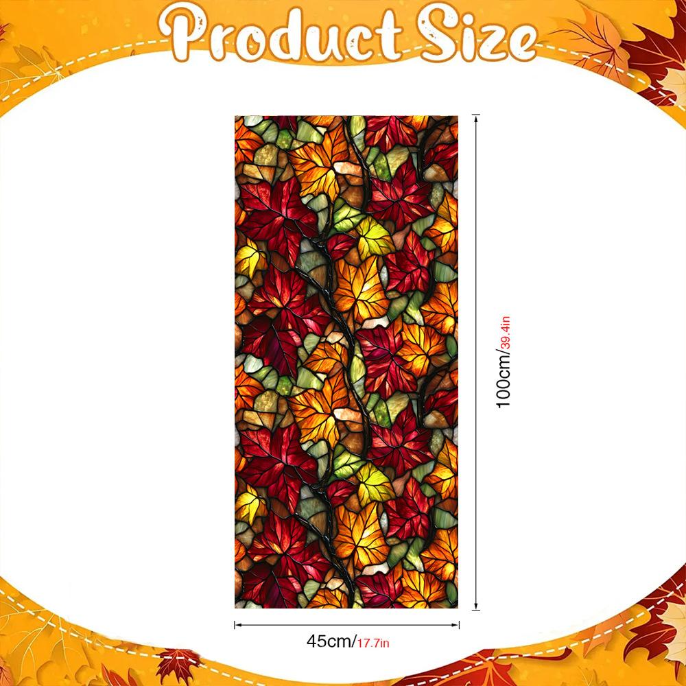 45x100cm Halloween Pumpkin Ghost PVC Electrostatic Window Film Colorful Removable Cling for Glass Doors Windows DIY Party 45cmx 100cm
45x100cm Halloween Pumpkin Ghost PVC Electrostatic Window Film Colorful Removable Cling for Glass Doors Windows DIY Party 45cmx 100cm