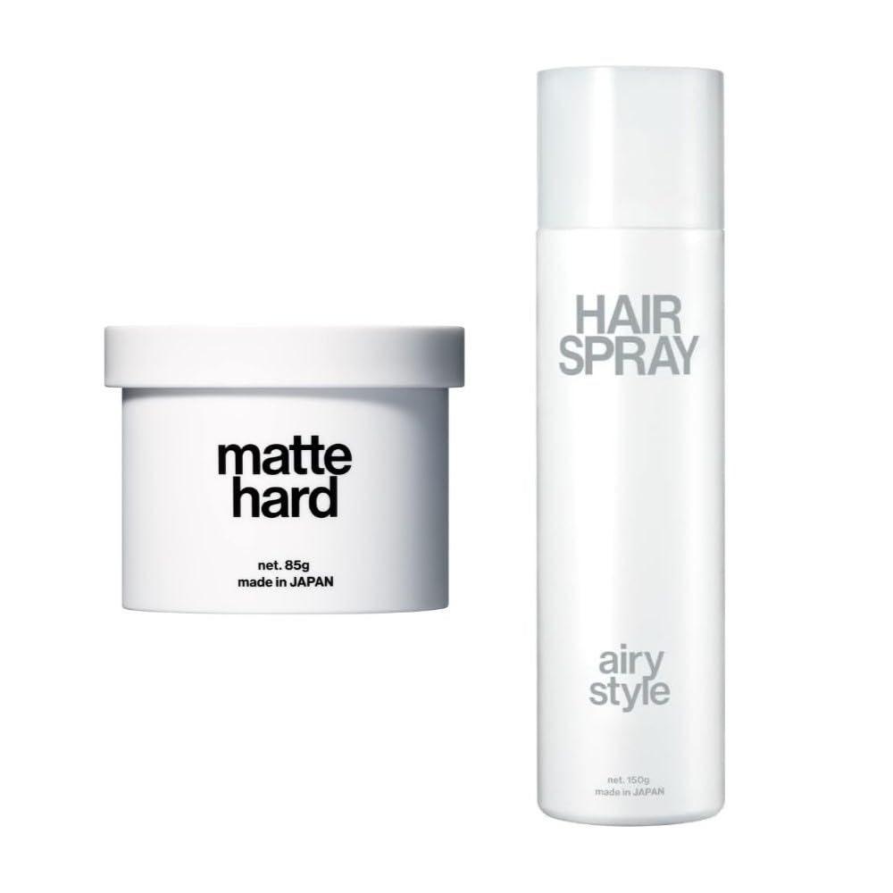 LIPPS Matte Hard Wax 85g & Airy Style Spray 150g Set, Apple Green Scent, Men s, Keep, Salon
LIPPS Matte Hard Wax 85g & Airy Style Spray 150g Set, Apple Green Scent, Men s, Keep, Salon