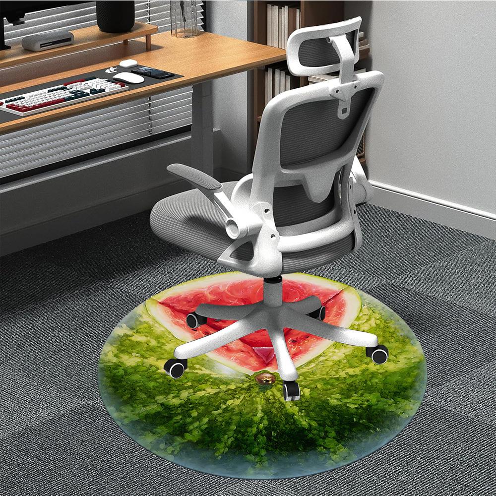 1pc Watermelon Slice Chair Carpet for Office Non-Slip, Machine Washable Rug for Office, Room - Holiday Decor, Machine Made yy251016143 80cm by 80cm
1pc Watermelon Slice Chair Carpet for Office Non-Slip, Machine Washable Rug for Office, Room - Holiday Decor, Machine Made yy251016143 80cm by 80cm
