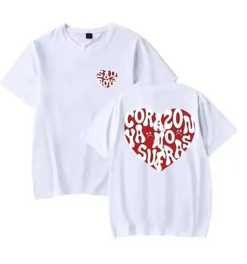 Junior H No Sufras Tee Sad Boyz Tshirts Tour Top Summer Women Fashion Casual Short Sleeve Streetwear Female Clothes Tshirt 4XL
Junior H No Sufras Tee Sad Boyz Tshirts Tour Top Summer Women Fashion Casual Short Sleeve Streetwear Female Clothes Tshirt 4XL