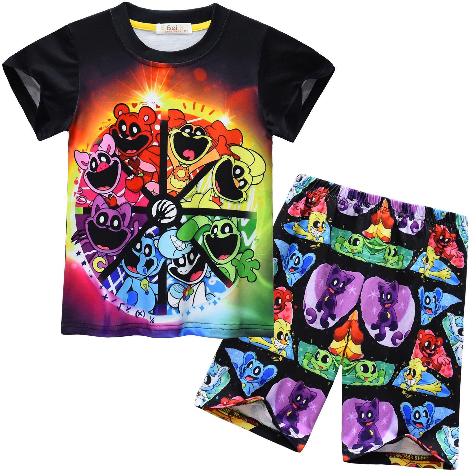 Catnap Sleepy Cat Print, Middle-Aged Children S Clothing, Short-Sleeved Loungewear Set 92282 110
Catnap Sleepy Cat Print, Middle-Aged Children S Clothing, Short-Sleeved Loungewear Set 92282 110
