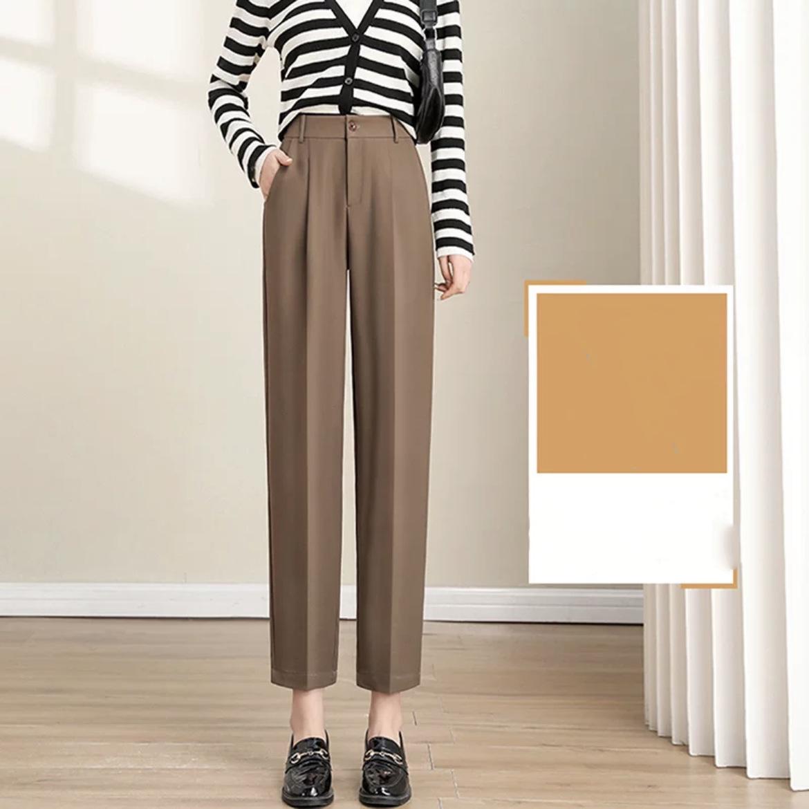 Women s Off-White High-Waist Cropped Suit Pants - Casual Harem Style, Petite Fit, Straight-Leg, Ideal for Spring/Summer and Autumn Wear. M (95-110 jin)
Women s Off-White High-Waist Cropped Suit Pants - Casual Harem Style, Petite Fit, Straight-Leg, Ideal for Spring/Summer and Autumn Wear. M (95-110 jin)