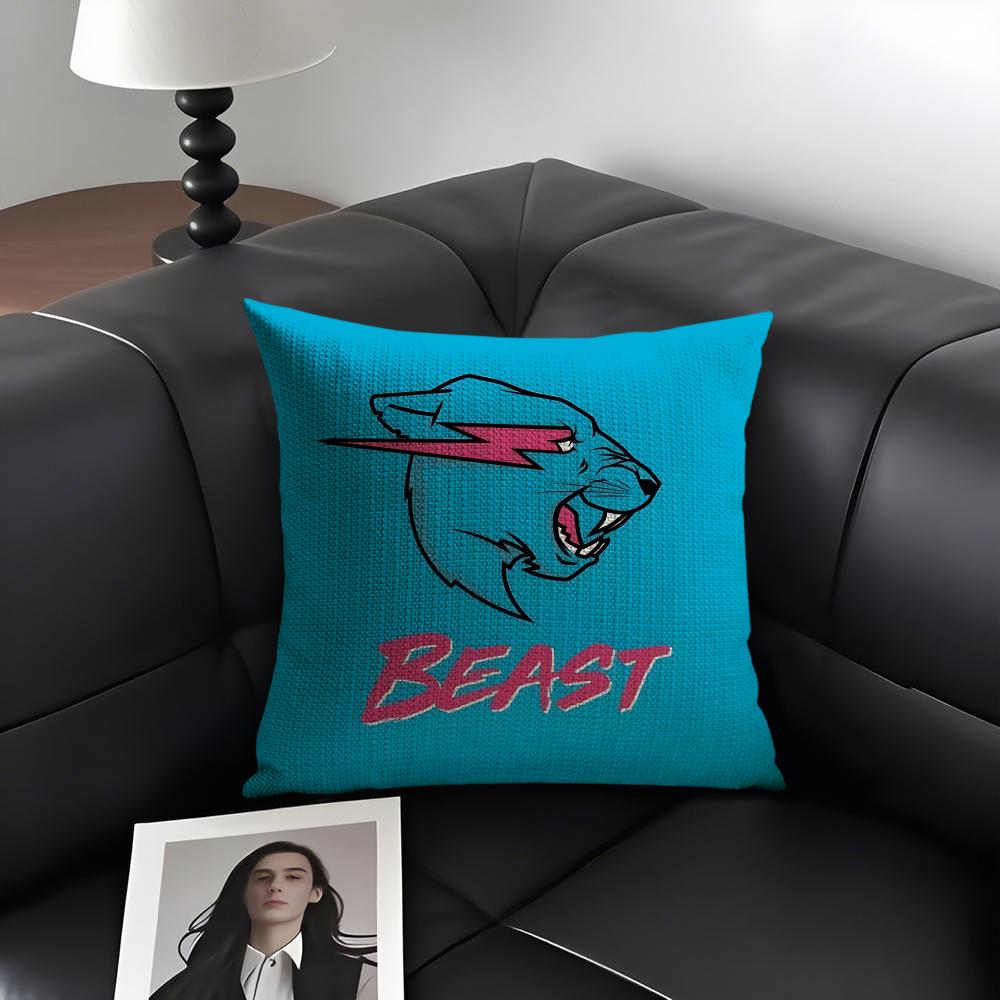 Mr Cute BBeasts Logo Cushion Cover Natural Linen Organic Fabric DoubleSided Printing Sofa Home Decor Gift Pillow Case 30x30cm
Mr Cute BBeasts Logo Cushion Cover Natural Linen Organic Fabric DoubleSided Printing Sofa Home Decor Gift Pillow Case 30x30cm