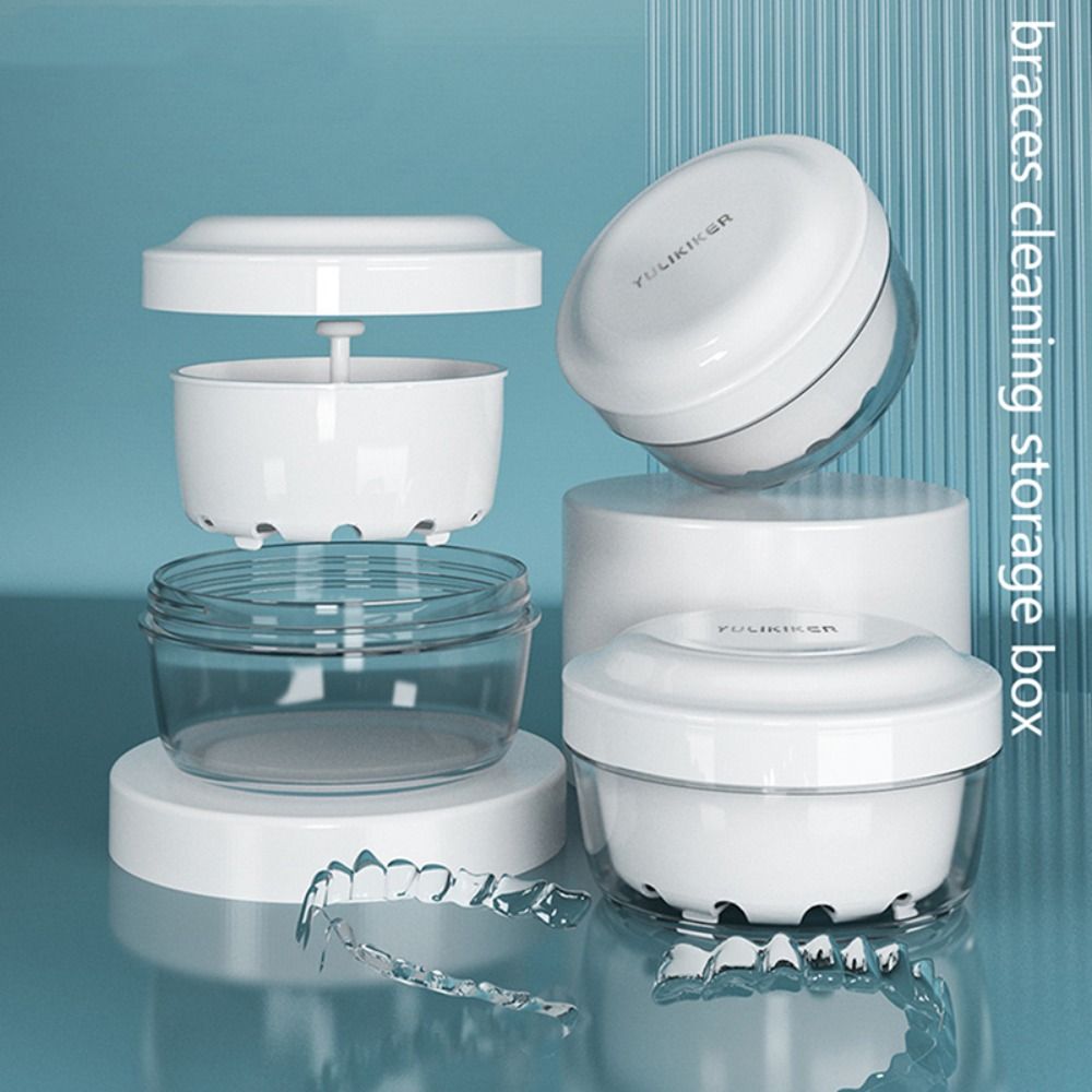 Portable Denture Bath Box with Strainer Japanese Invisible Braces Soaking Box Oral Hygiene
Portable Denture Bath Box with Strainer Japanese Invisible Braces Soaking Box Oral Hygiene