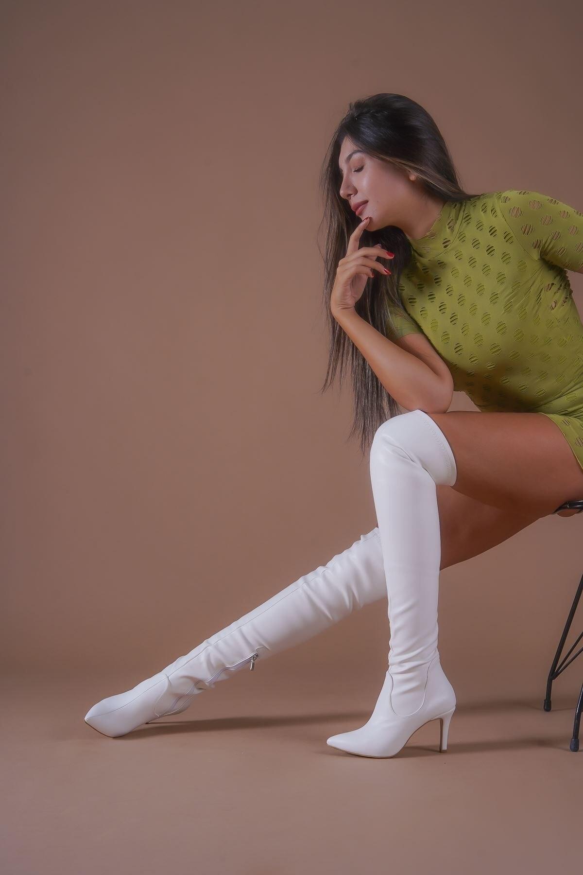 Women s Fashion Style Special Design Short Heel Pointed Toe Over The Knee Boots 35
Women s Fashion Style Special Design Short Heel Pointed Toe Over The Knee Boots 35