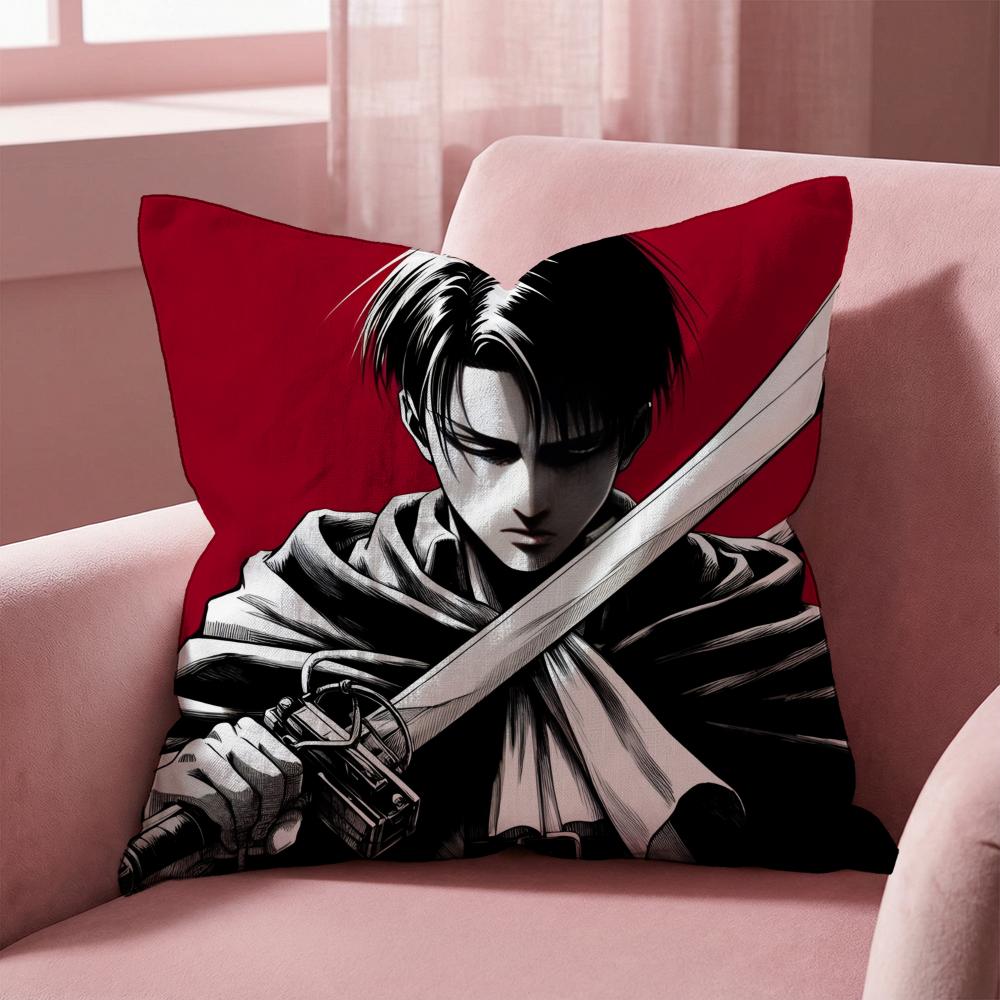 L-Levi A-Ackerman Cushion Cover Multi-Scene Pillow Cover for Home & Car - Reversible, Soft & Durable for Daily Use 30cmx30cm
L-Levi A-Ackerman Cushion Cover Multi-Scene Pillow Cover for Home & Car - Reversible, Soft & Durable for Daily Use 30cmx30cm