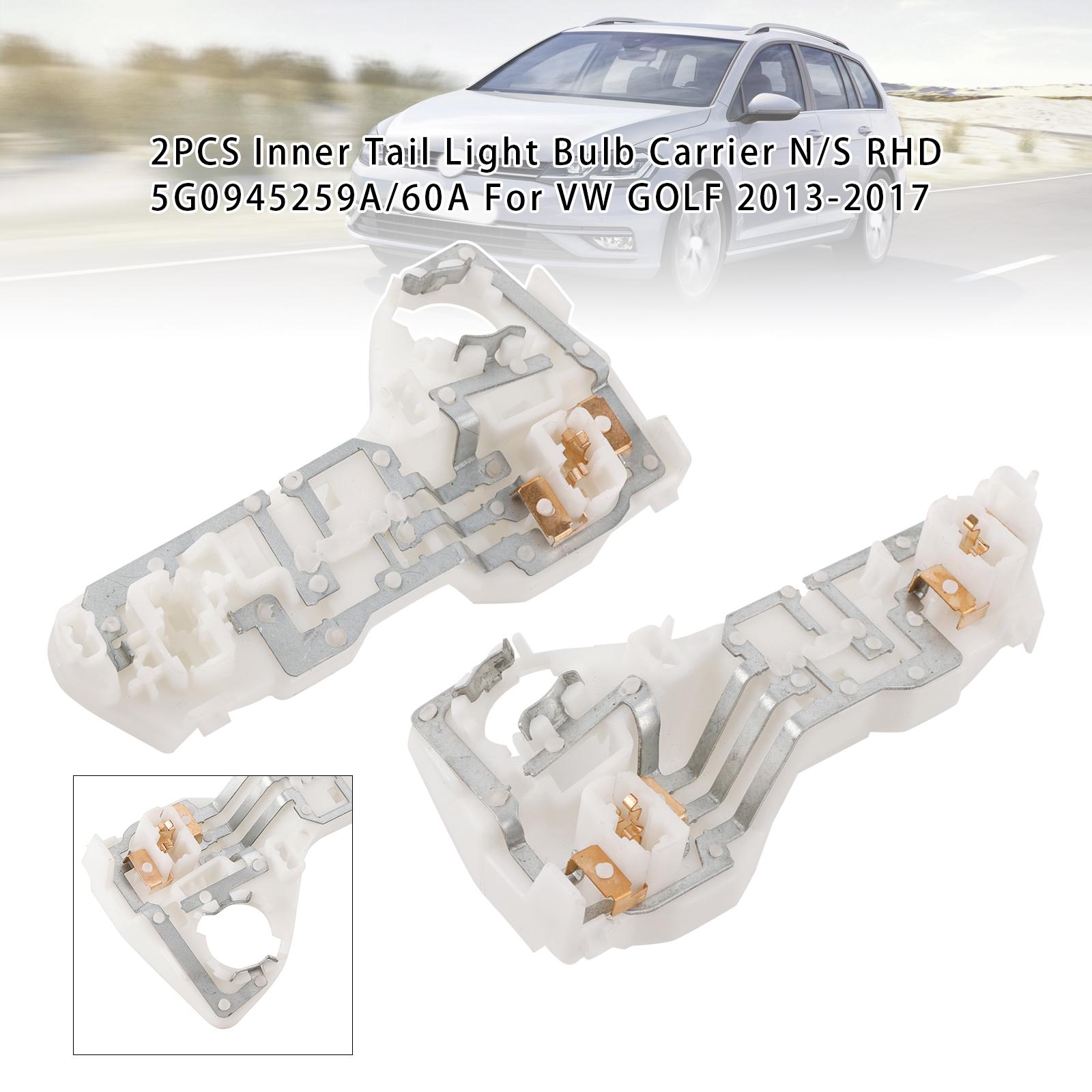 2шт держатель лампы внутреннего заднего фонаря N/S RHD 5G0945259A/60A для VW GOLF 2013-2017
2шт держатель лампы внутреннего заднего фонаря N/S RHD 5G0945259A/60A для VW GOLF 2013-2017