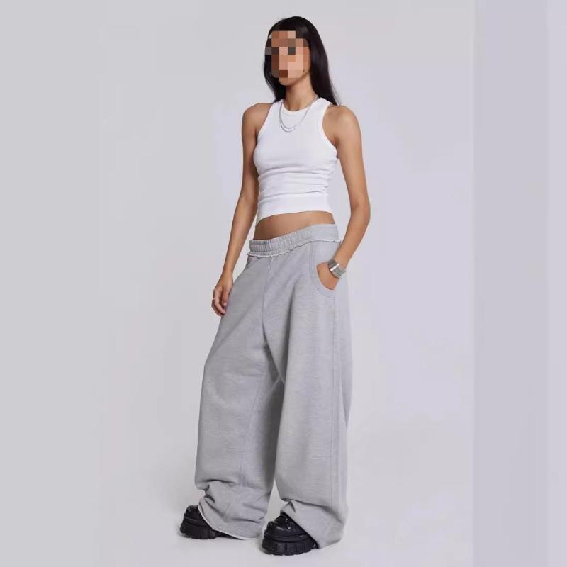 European and American retro women s casual high waisted loose fringed floor length pants S сірий колір
European and American retro women s casual high waisted loose fringed floor length pants S сірий колір
