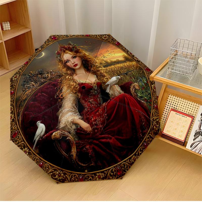 Eagle Tribal Round Rug Printed umbrella windproof folding umbrella portable sun and rain umbrella suitable for gifting
Eagle Tribal Round Rug Printed umbrella windproof folding umbrella portable sun and rain umbrella suitable for gifting