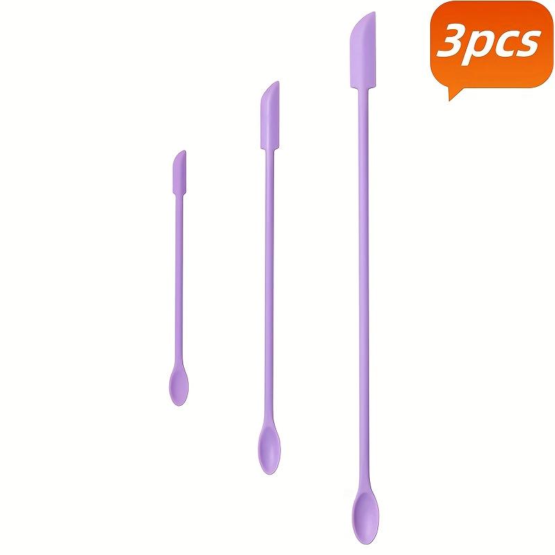 3pcs Reusable Silicone Spatulas, Eco-Friendly Cosmetic Jar Scrapers, Portable for Makeup Skincare, Easy Clean Travel Tool
3pcs Reusable Silicone Spatulas, Eco-Friendly Cosmetic Jar Scrapers, Portable for Makeup Skincare, Easy Clean Travel Tool