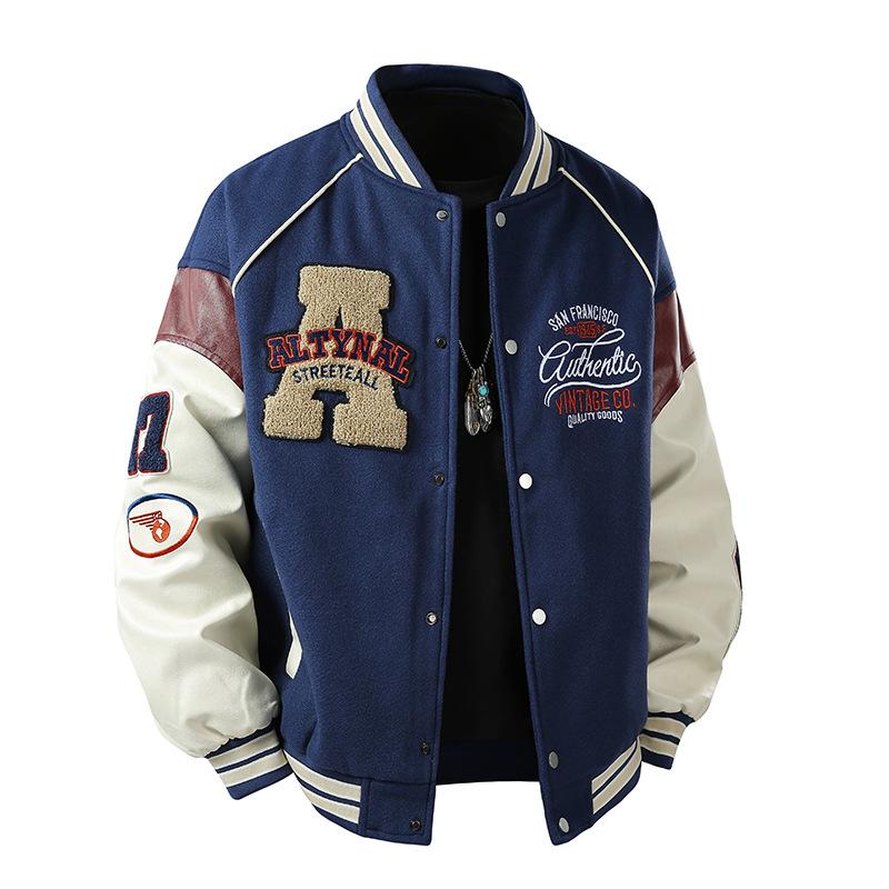 Harajuku Street Baseball Jacket Men s Spring Embroidered Windproof Motorcycle Jacket Y2K Hip Hop Men Women College Coat XL
Harajuku Street Baseball Jacket Men s Spring Embroidered Windproof Motorcycle Jacket Y2K Hip Hop Men Women College Coat XL
