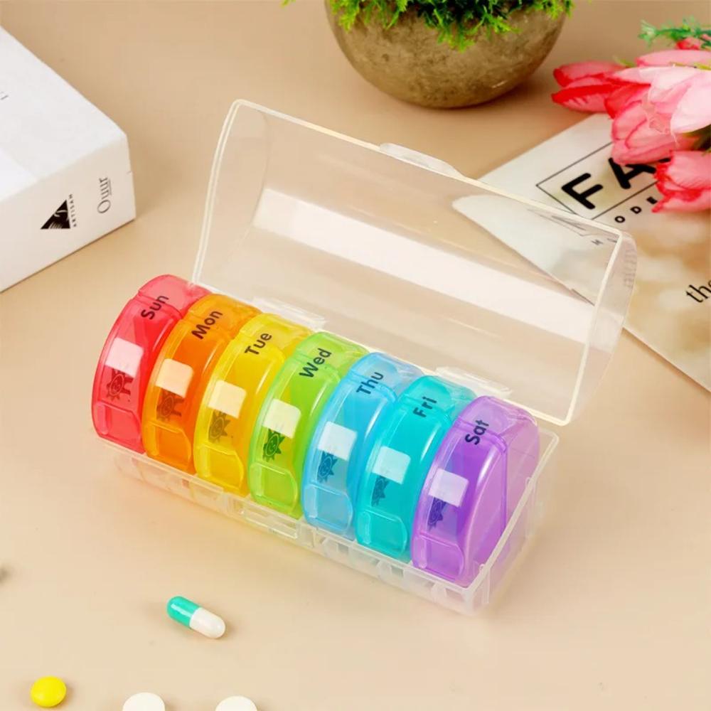 New Premuim Portable Weekly Pill Box Case Storage Organizer Container 7 Days Twice A Day 14 Grids for Vitamin Medicine FishOils
New Premuim Portable Weekly Pill Box Case Storage Organizer Container 7 Days Twice A Day 14 Grids for Vitamin Medicine FishOils