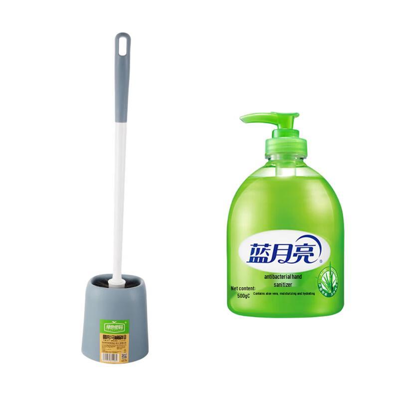 Blue Moon Aloe Hand Wash & Green Password Toilet Brush Set
Blue Moon Aloe Hand Wash & Green Password Toilet Brush Set