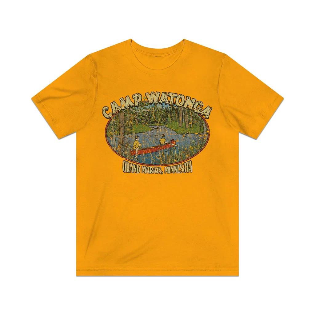 Camp Watonga 1956 Vintage Men s T shirt L
Camp Watonga 1956 Vintage Men s T shirt L