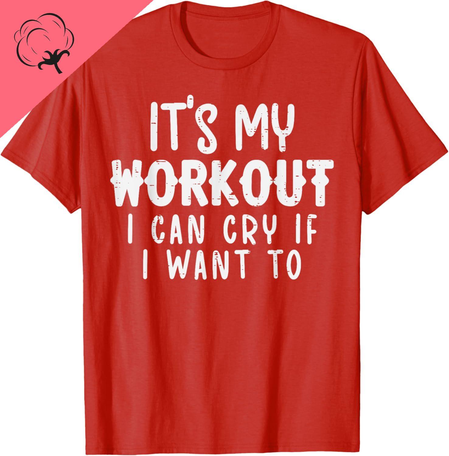 Its My Workout I Can Cry Camiseta Fun Gym Exercise Fitness Women Unisex TShirt Casual Sport Unisex Clothes S
Its My Workout I Can Cry Camiseta Fun Gym Exercise Fitness Women Unisex TShirt Casual Sport Unisex Clothes S