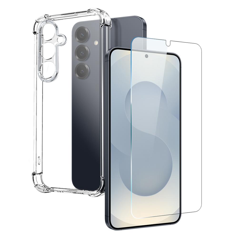 NORTHJO For Samsung Galaxy S25+ Clear Case Shockproof TPU Cover with Tempered Glass Support Fingerprint Unlock As Shown A
NORTHJO For Samsung Galaxy S25+ Clear Case Shockproof TPU Cover with Tempered Glass Support Fingerprint Unlock As Shown A