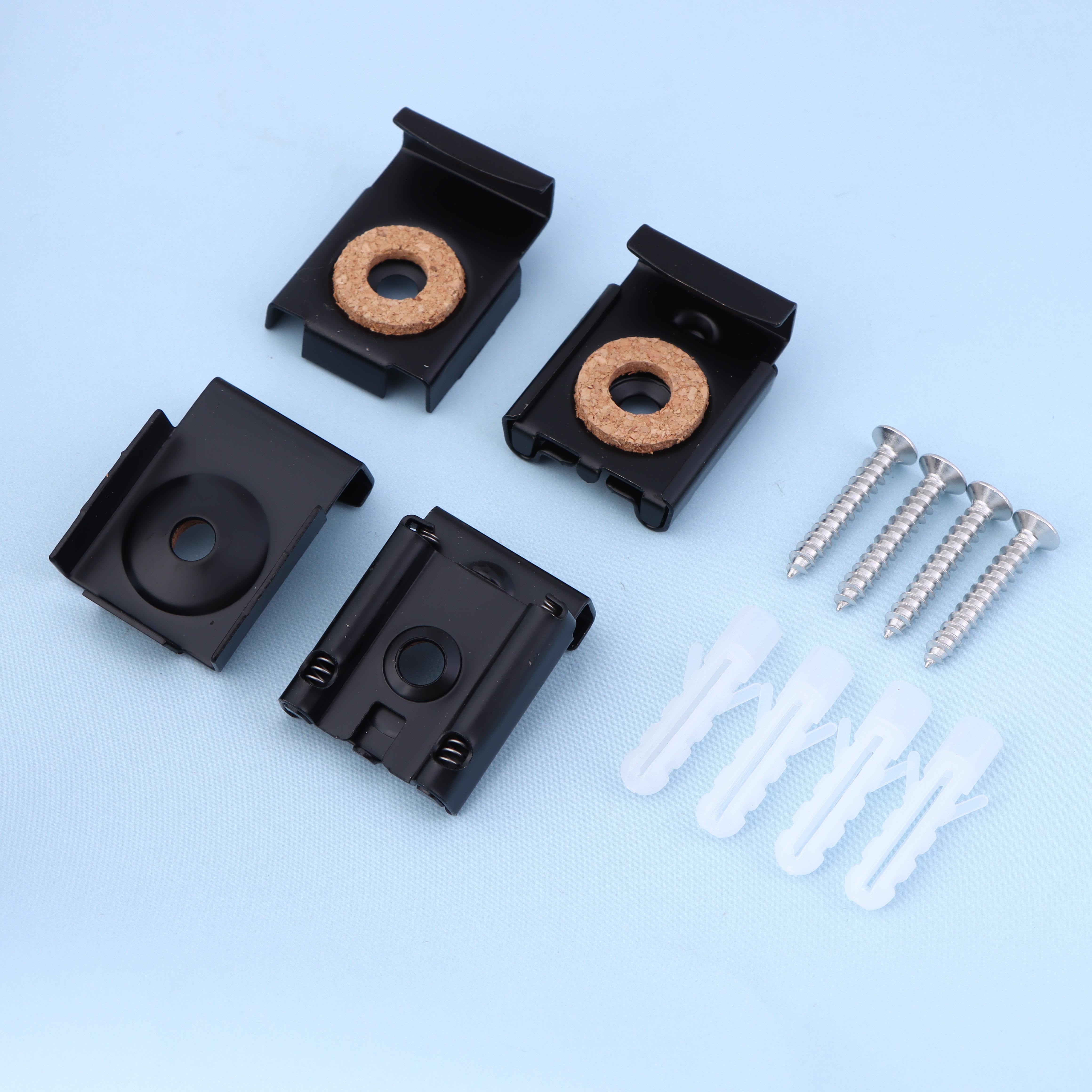 Glass Clamps With Screws Kit Mirror Clip Wall Mounted Mirror Holder Anti Slip Bathroom Glass Shelf Fixing Clamps чорний
Glass Clamps With Screws Kit Mirror Clip Wall Mounted Mirror Holder Anti Slip Bathroom Glass Shelf Fixing Clamps чорний