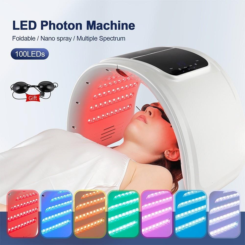 7 Colors Photon Facial Phototherapy Skin Care Machine Spray LED Photon Machine LED Face Mask Light Therapy Beauty Machine 7 Colors without Spray
7 Colors Photon Facial Phototherapy Skin Care Machine Spray LED Photon Machine LED Face Mask Light Therapy Beauty Machine 7 Colors without Spray