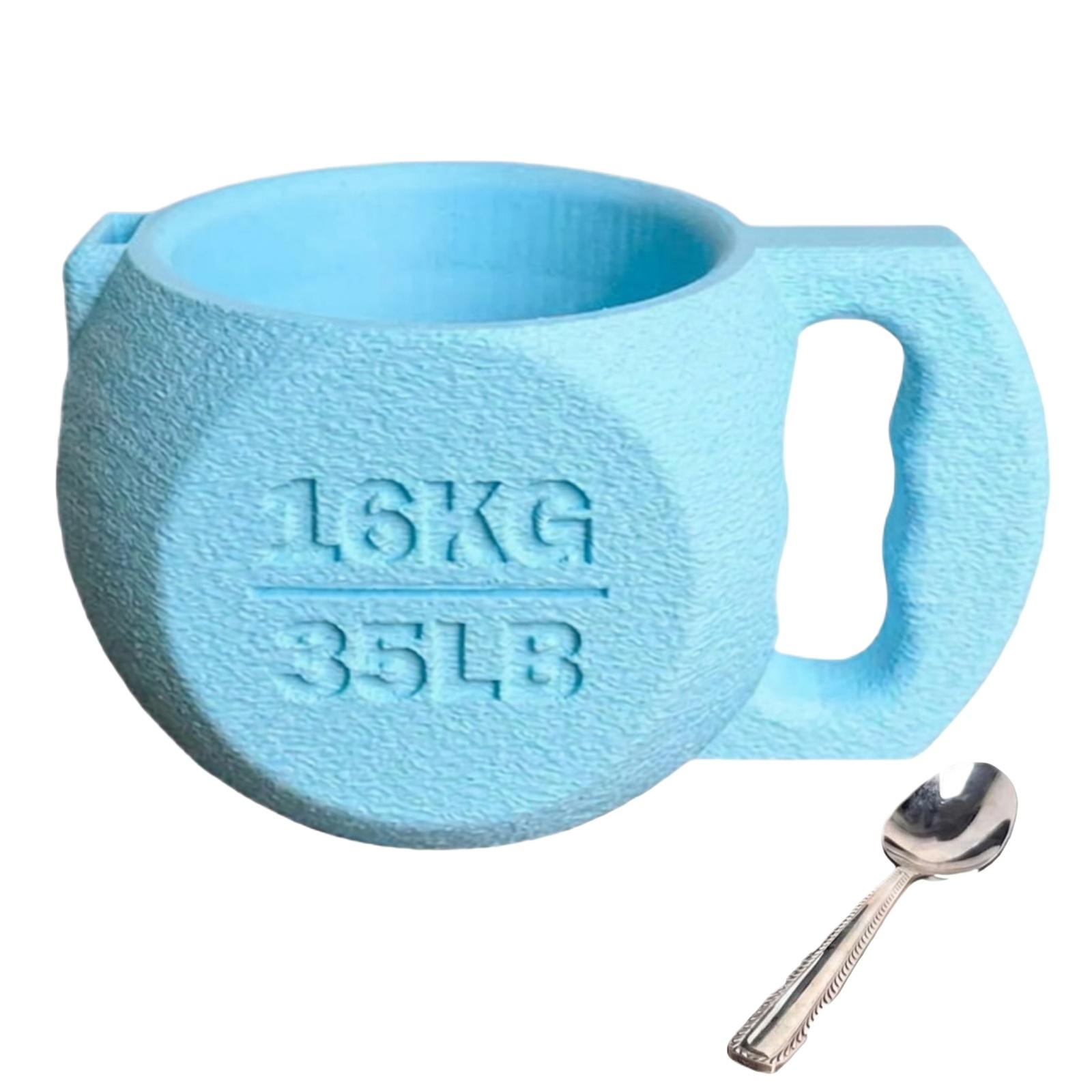 3D Printed Kettlebell Shaped Ice Cream Cup Holder with Spoon Durable Design for Kitchen Tableware Novelty Dessert Serving Accessory One Size синій
3D Printed Kettlebell Shaped Ice Cream Cup Holder with Spoon Durable Design for Kitchen Tableware Novelty Dessert Serving Accessory One Size синій