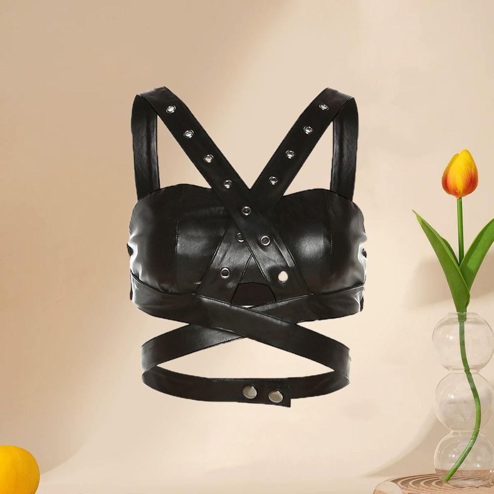Tank Women Slim Vest Deep V-neck Sleeveless Crop Top Ins Style Punk Backless Tops Spring/Summer L чорний
Tank Women Slim Vest Deep V-neck Sleeveless Crop Top Ins Style Punk Backless Tops Spring/Summer L чорний